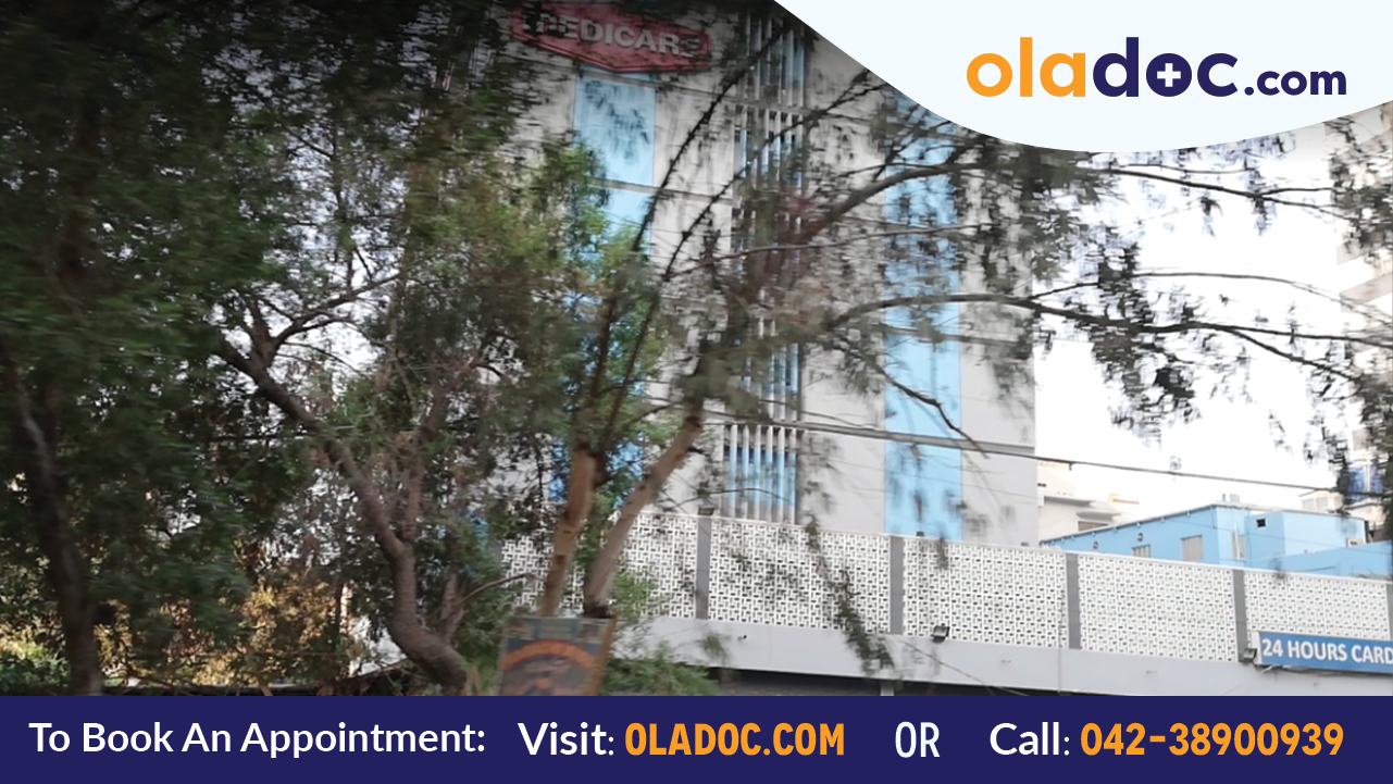 Front View of Medicare Cardiac and General Hospital Karachi